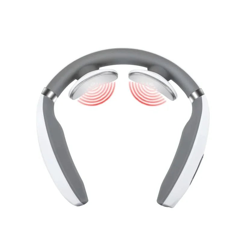 Intelligent Cervical Massager Electromagnetic Vibration Red