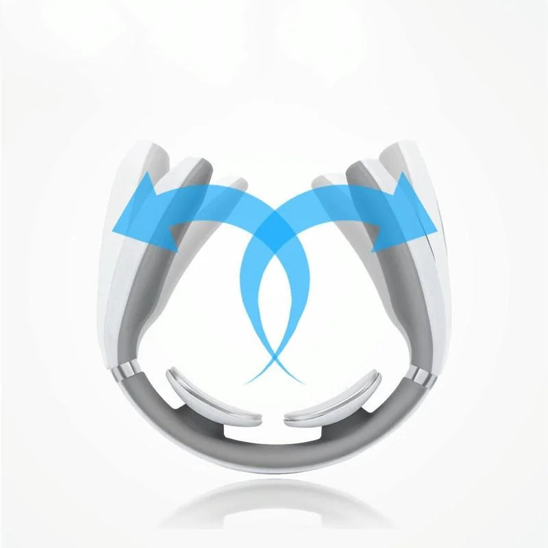 Intelligent Cervical Massager Electromagnetic Vibration Red