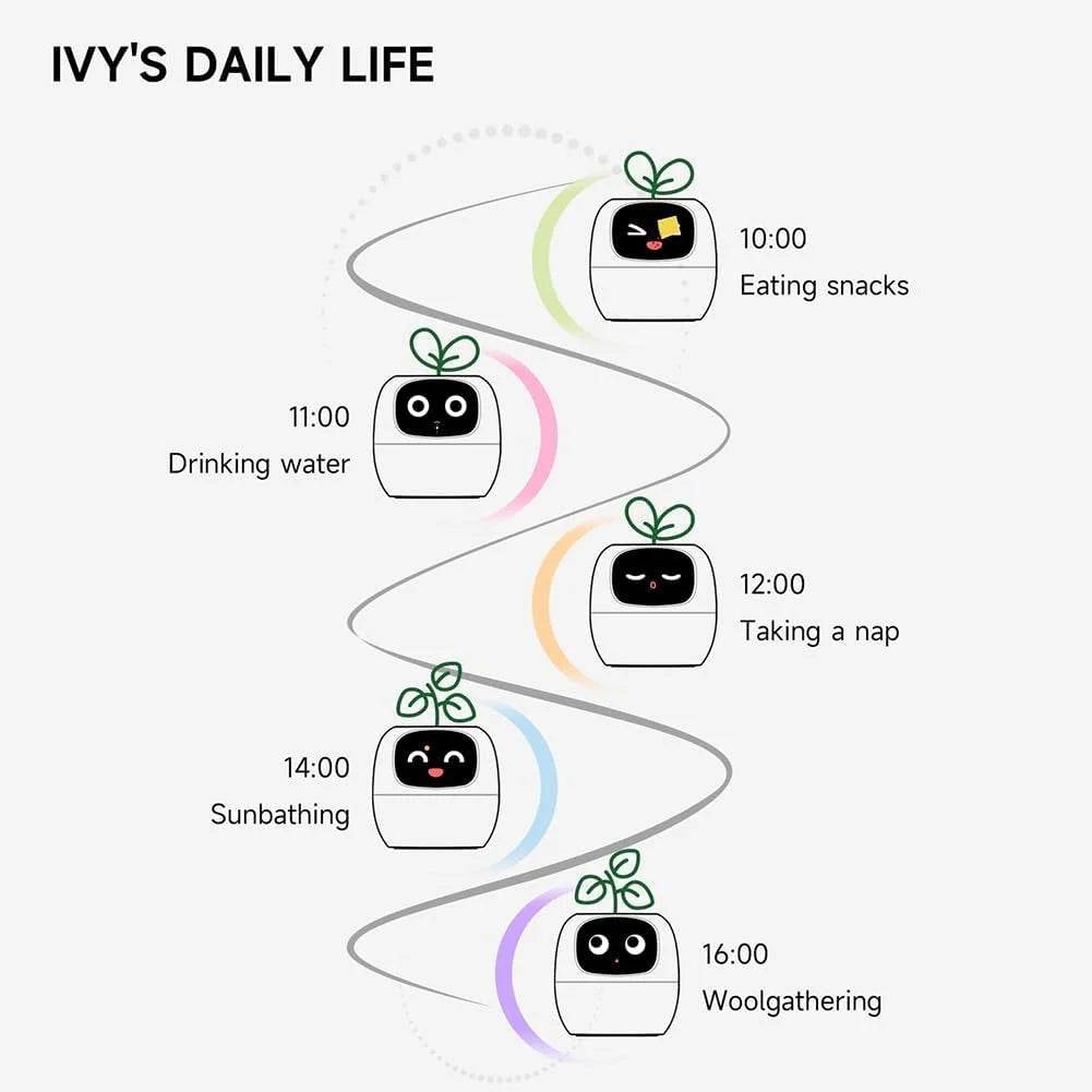 Intelligent Flower Pot Electronic Bud Maintenance Plant