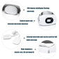 Intelligent Neck Massager Electromagnetic Vibration White