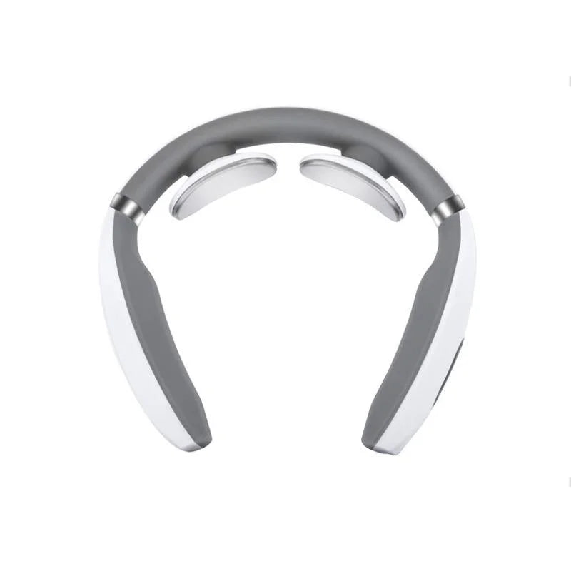 Intelligent Neck Massager Electromagnetic Vibration White
