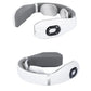 Intelligent Neck Massager Electromagnetic Vibration White