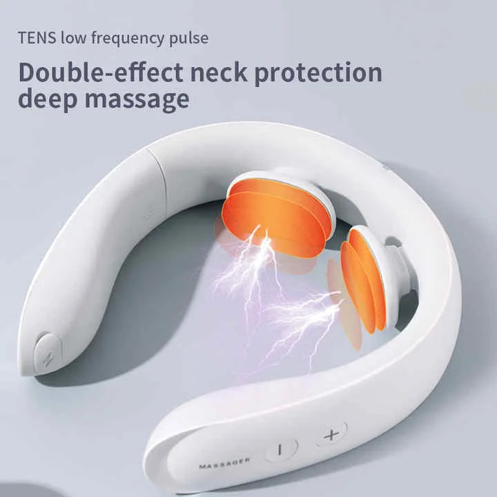 Intelligent Neck Massager with Heat Therapy for Neck