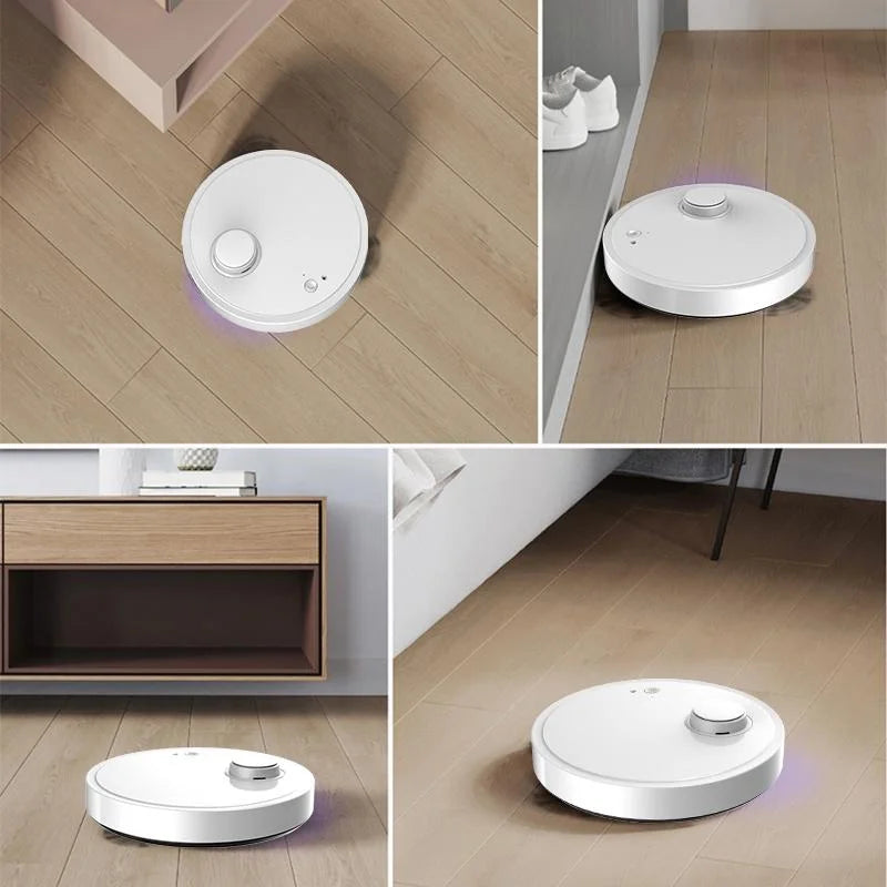 Intelligent Usb Charging Sweeping Robot - White-1915196641896435718