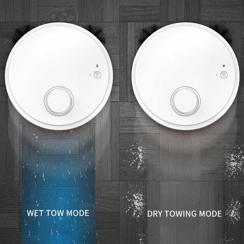 Intelligent Usb Charging Sweeping Robot - White-1915196641896435717