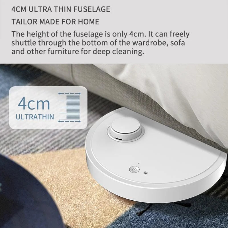Intelligent Usb Charging Sweeping Robot - White-1915196641896435716