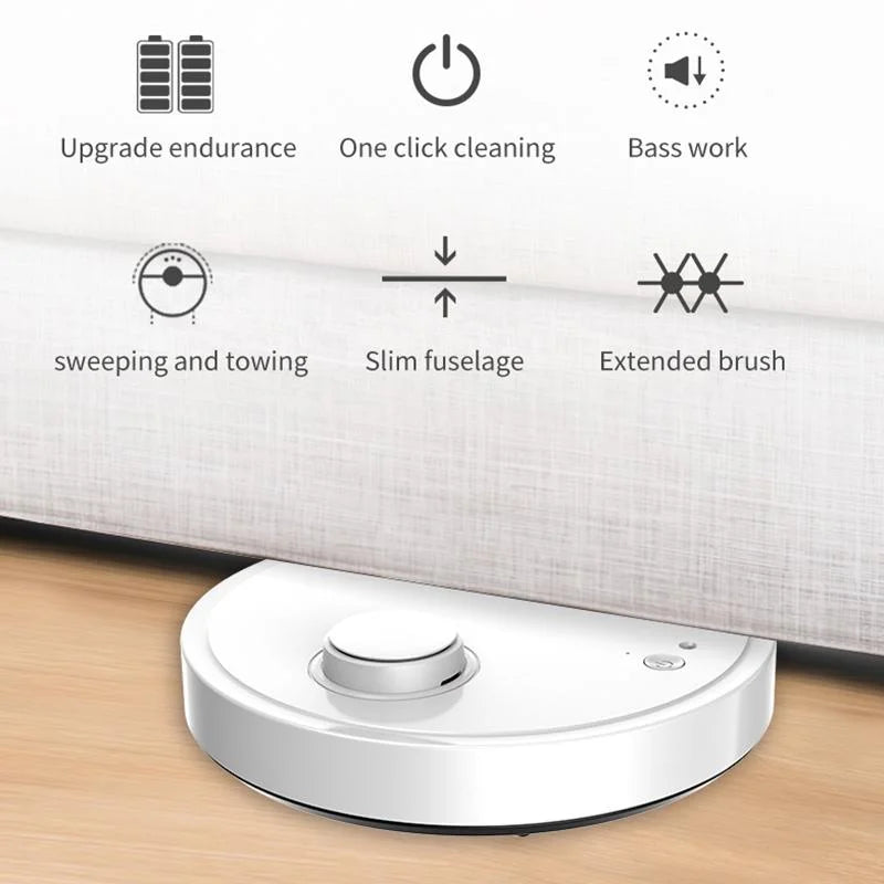 Intelligent Usb Charging Sweeping Robot - White-1915196641896435715