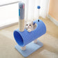 Interactive Cat Tunnel & Scratching Post with Spring Toy
