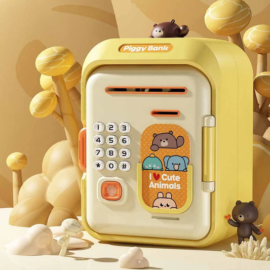 Interactive Kids’ Piggy Bank Safe with Music Stories &