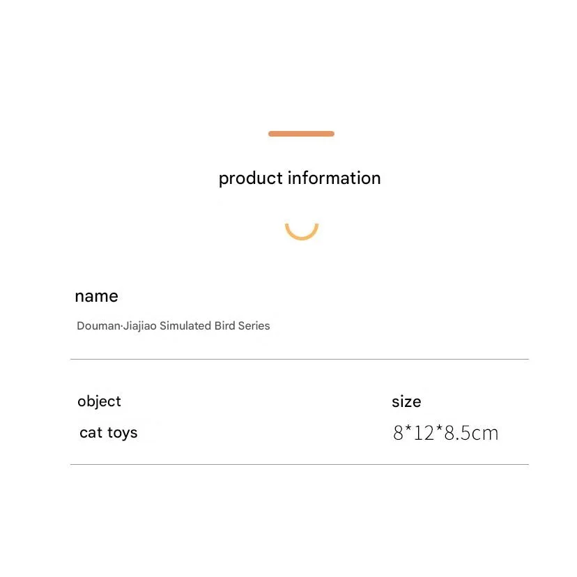 Interactive Plush Cat Toy - Lifelike Bird with Chirping