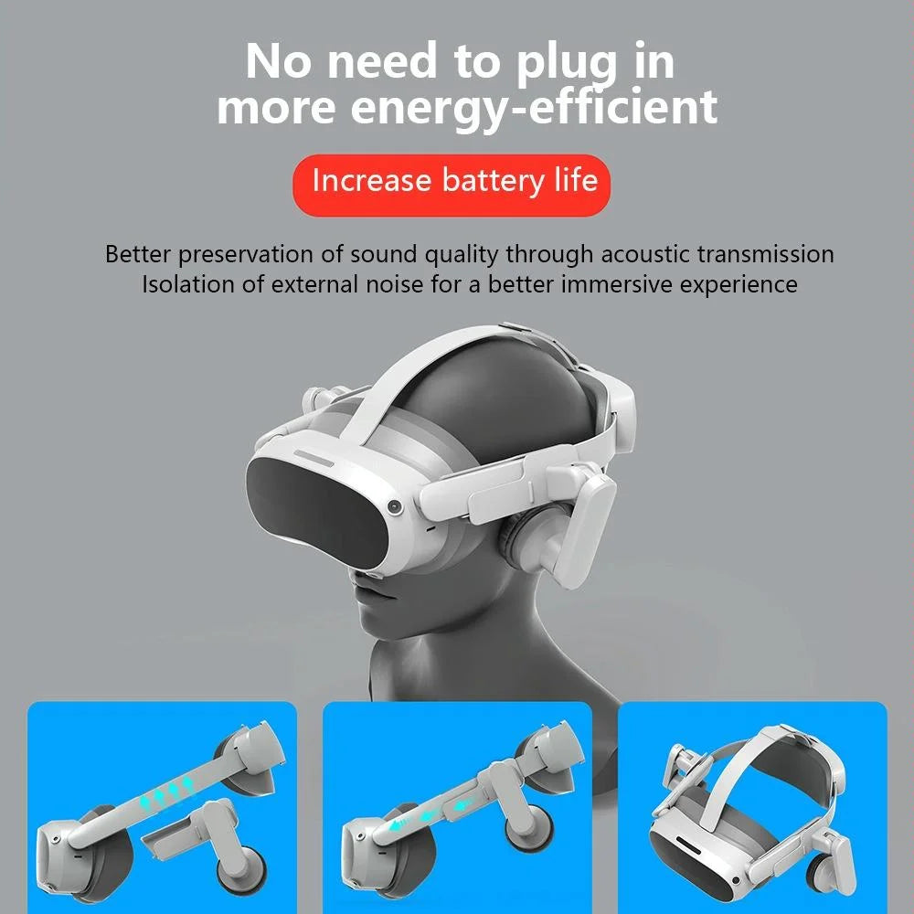 Interference Blocking Vr Headset Earmuffs For Pico 4 339