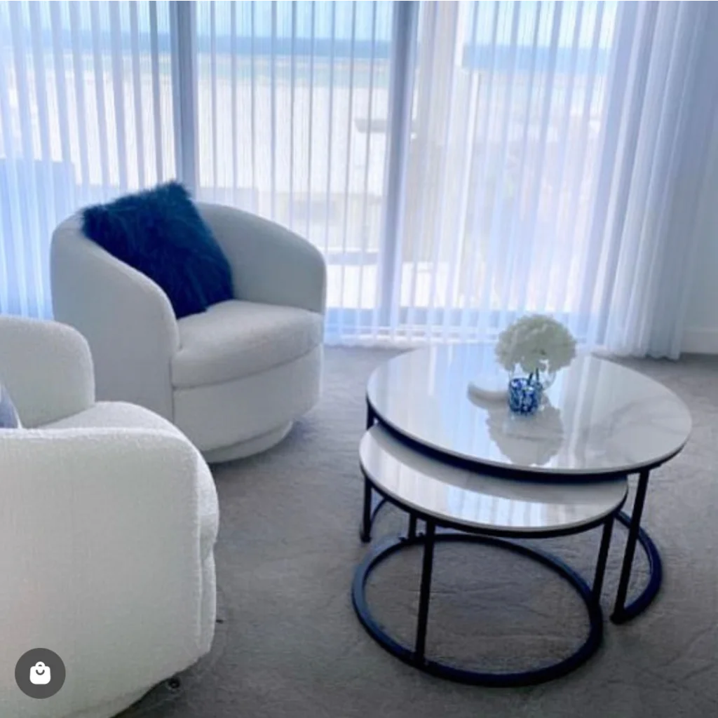 Interior Ave - Executive Stone Nested Coffee Table Set