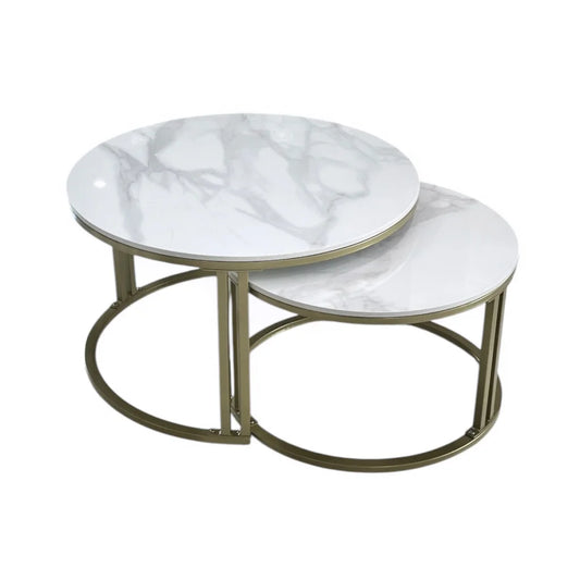 Interior Ave - Premier Nested Coffee Table Set - White