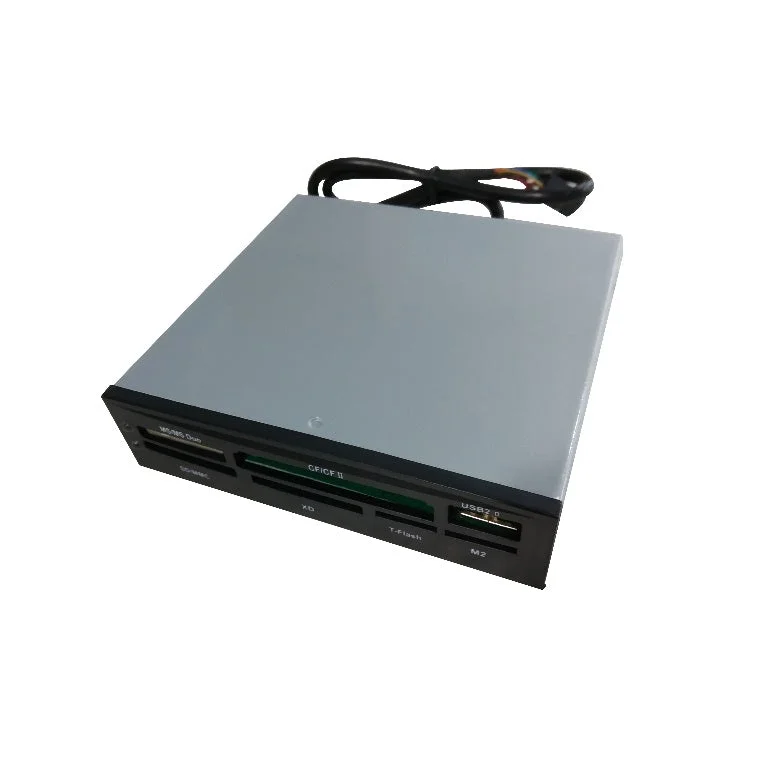 Internal Card Reader ASTROTEK 3.5’’ Black All-In-One USB2.0