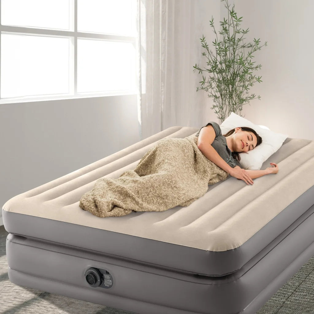 Intex Dura-Beam Plus Queen Prime Comfort Elevated Air