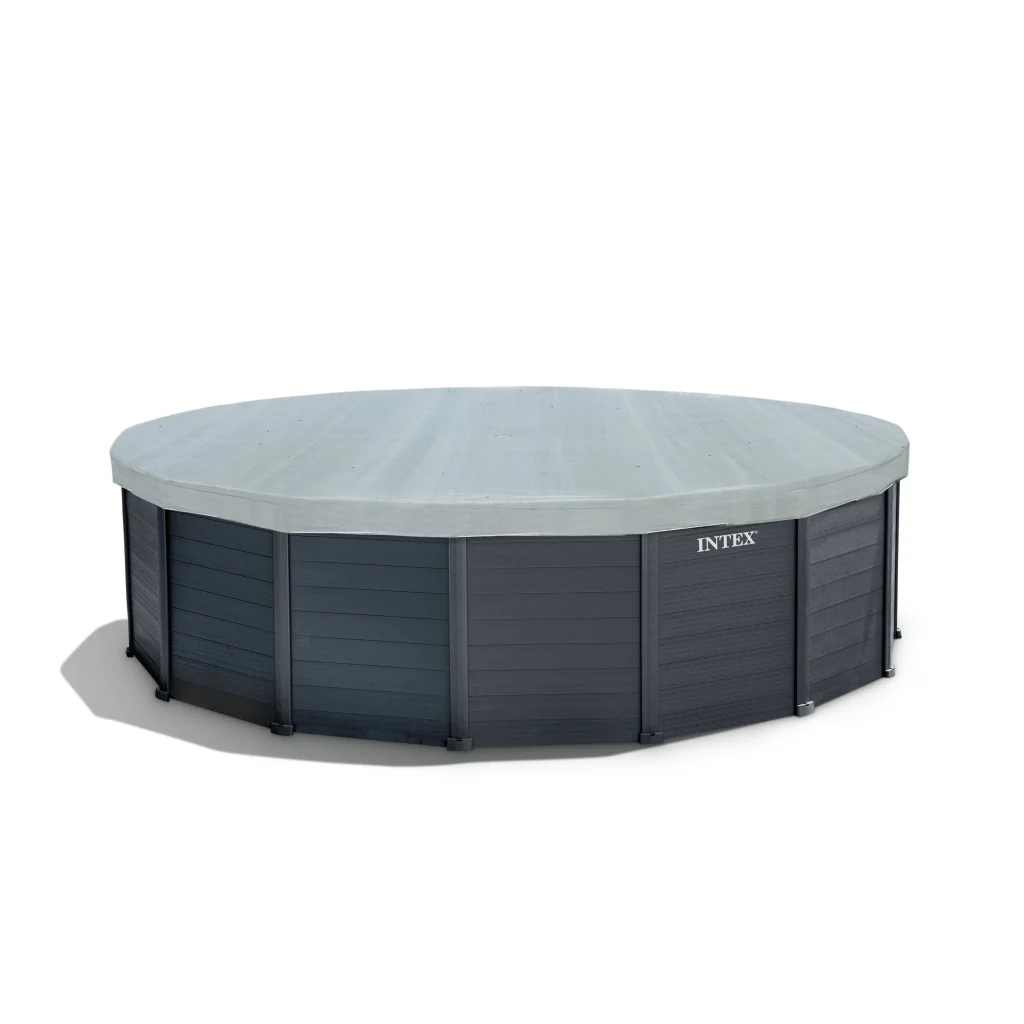 Intex Intex Graphite Grey Panel Pool 4.78 x 1.24M 26384
