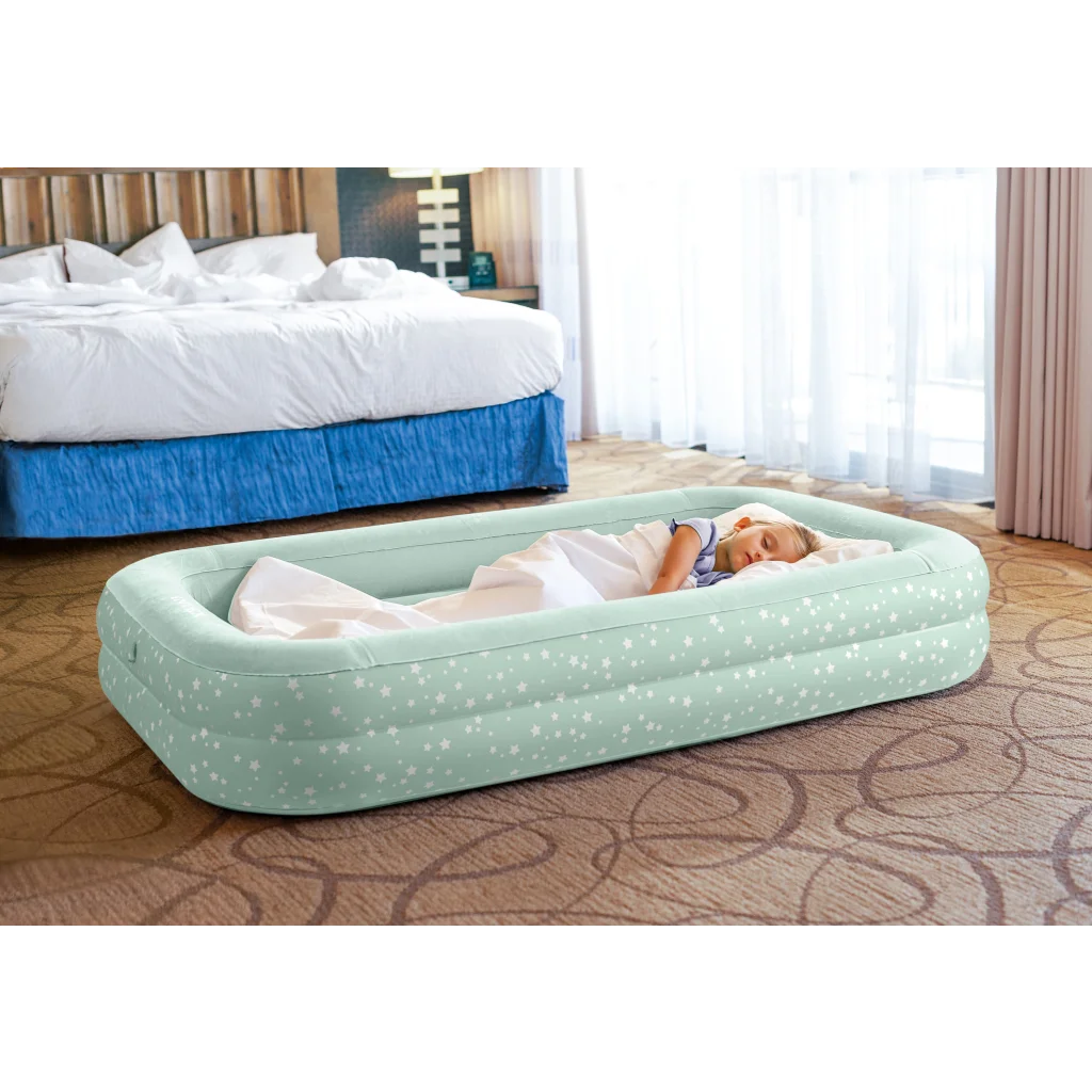 Intex Kidz Inflatable Travel Bed set with Hand Pump