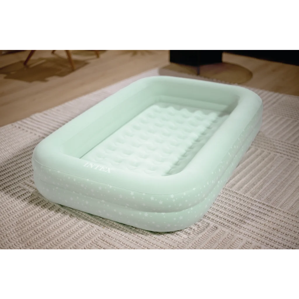 Intex Kidz Inflatable Travel Bed set with Hand Pump