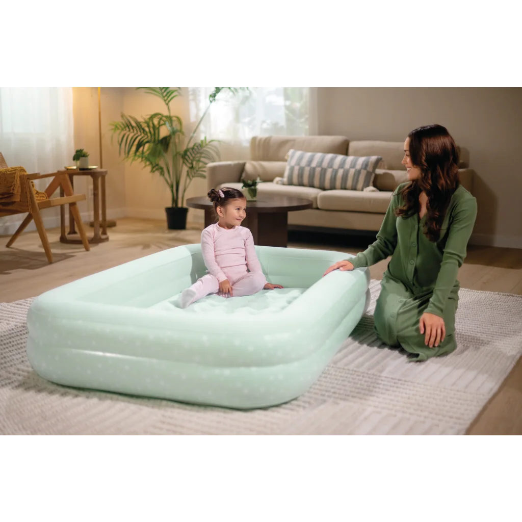 Intex Kidz Inflatable Travel Bed set with Hand Pump