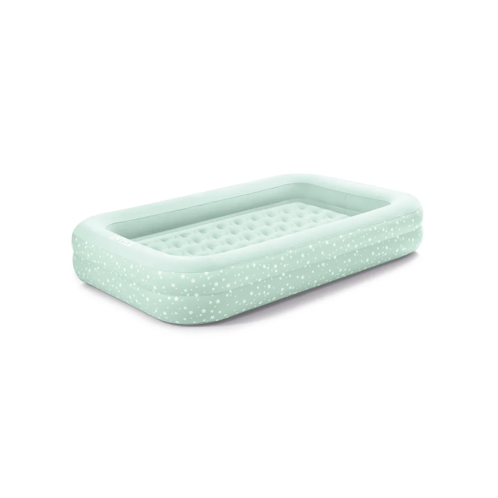 Intex Kidz Inflatable Travel Bed set with Hand Pump