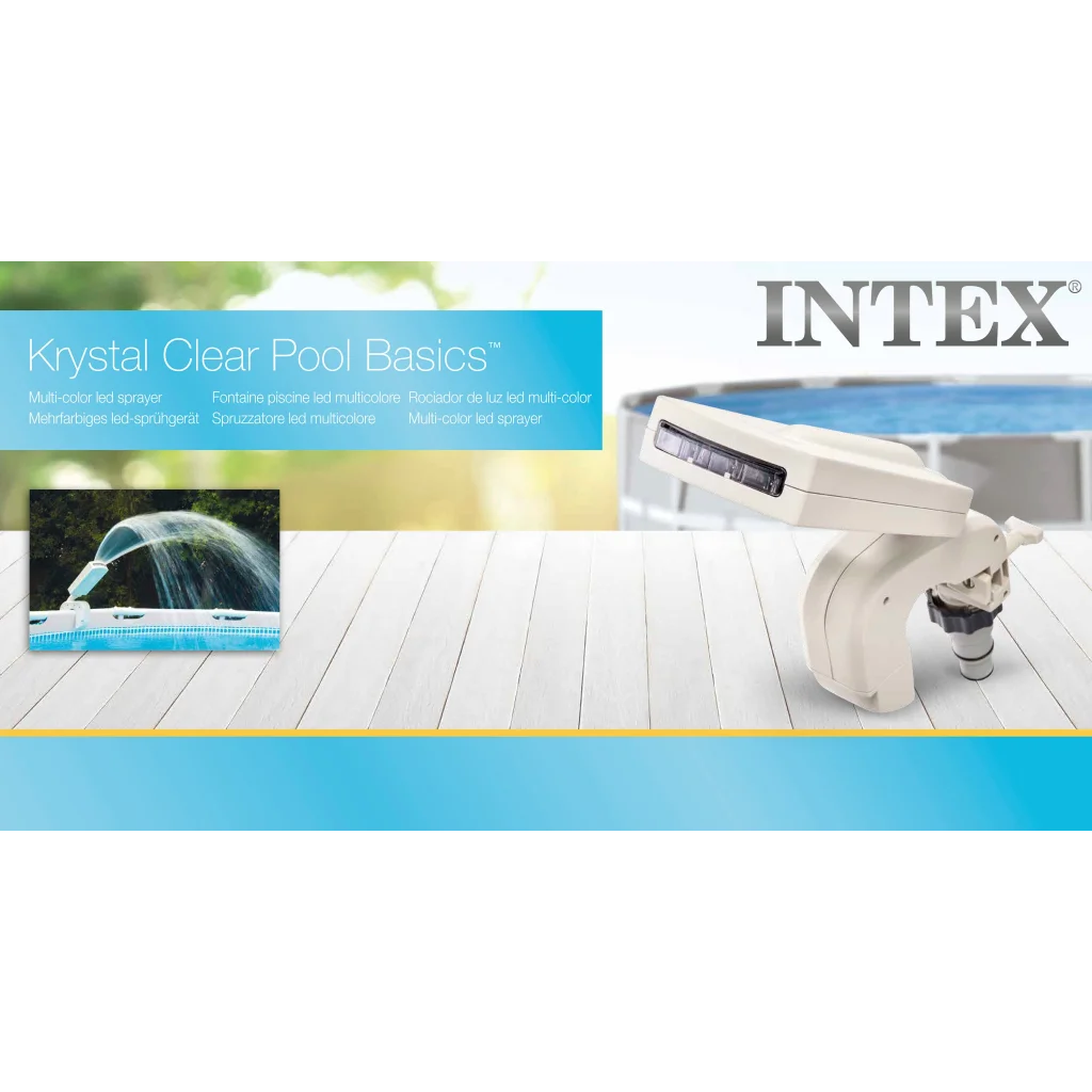 Intex Multi-Color LED Pool Sprayer 28089 - Home & Garden >