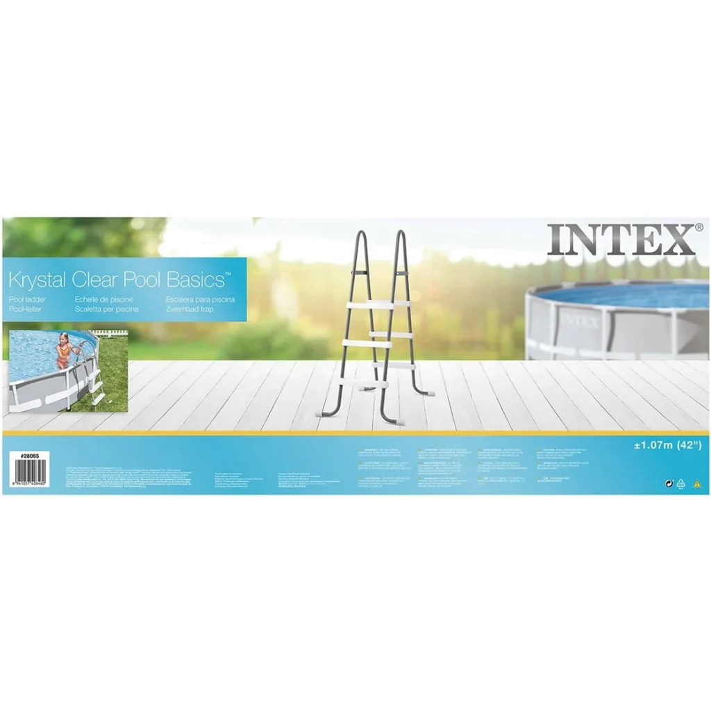 Intex Pool Ladder 42 Inch 107cm Above Ground Pools 28065