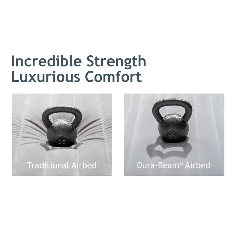 Intex Queen Deluxe Headboard Airbed 64448 - Outdoor