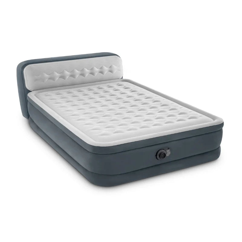 Intex Queen Deluxe Headboard Airbed 64448 - Outdoor