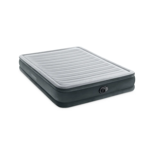 Intex Queen Deluxe Mid Rise Airbed 33cm 67770 - Outdoor