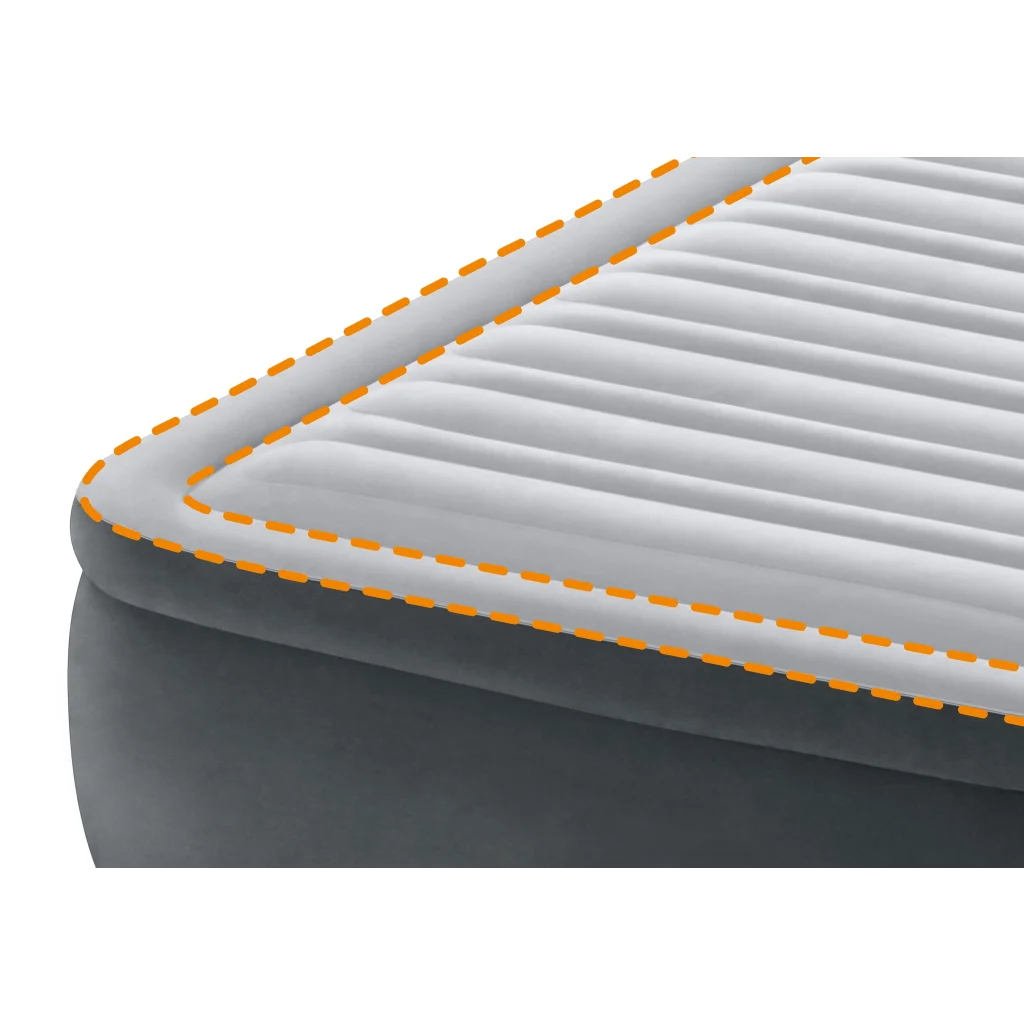 INTEX Queen Dura-Beam Comfort Plush Air Mattress w/