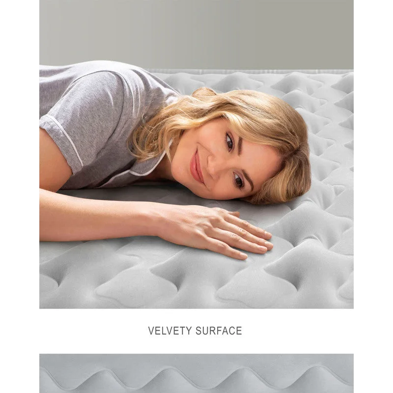 Intex Queen Dura-Beam Deluxe Supreme Air-Flow Air Mattress