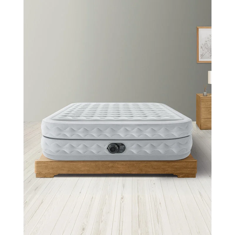 Intex Queen Dura-Beam Deluxe Supreme Air-Flow Air Mattress