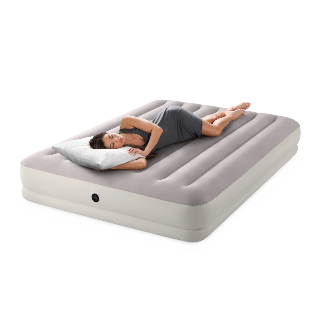Intex Queen Dura-Beam Prestige Mid-Rise Airbed w/ USB150