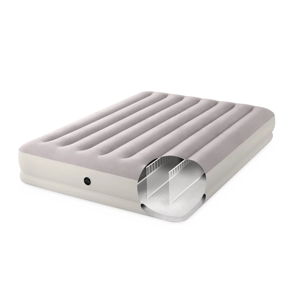 Intex Queen Dura-Beam Prestige Mid-Rise Airbed w/ USB150