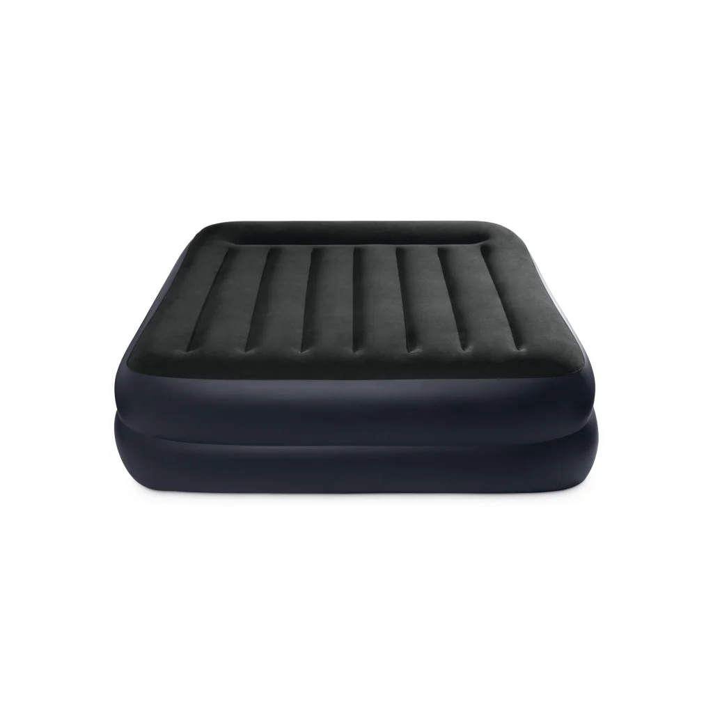 Intex Queen Pillow Rest Airbed with 240v pump 64124