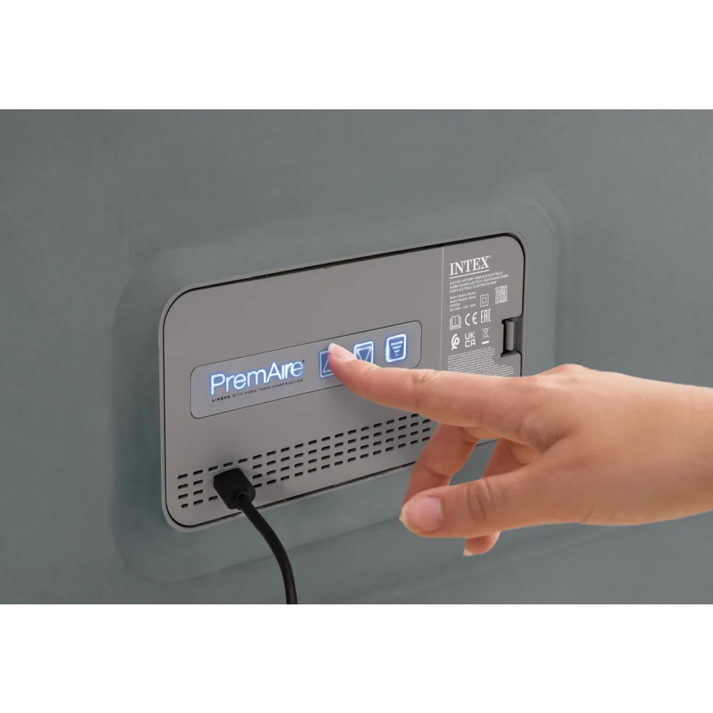 Intex Queen PremAire II Airbed 46cm 64926 - Outdoor