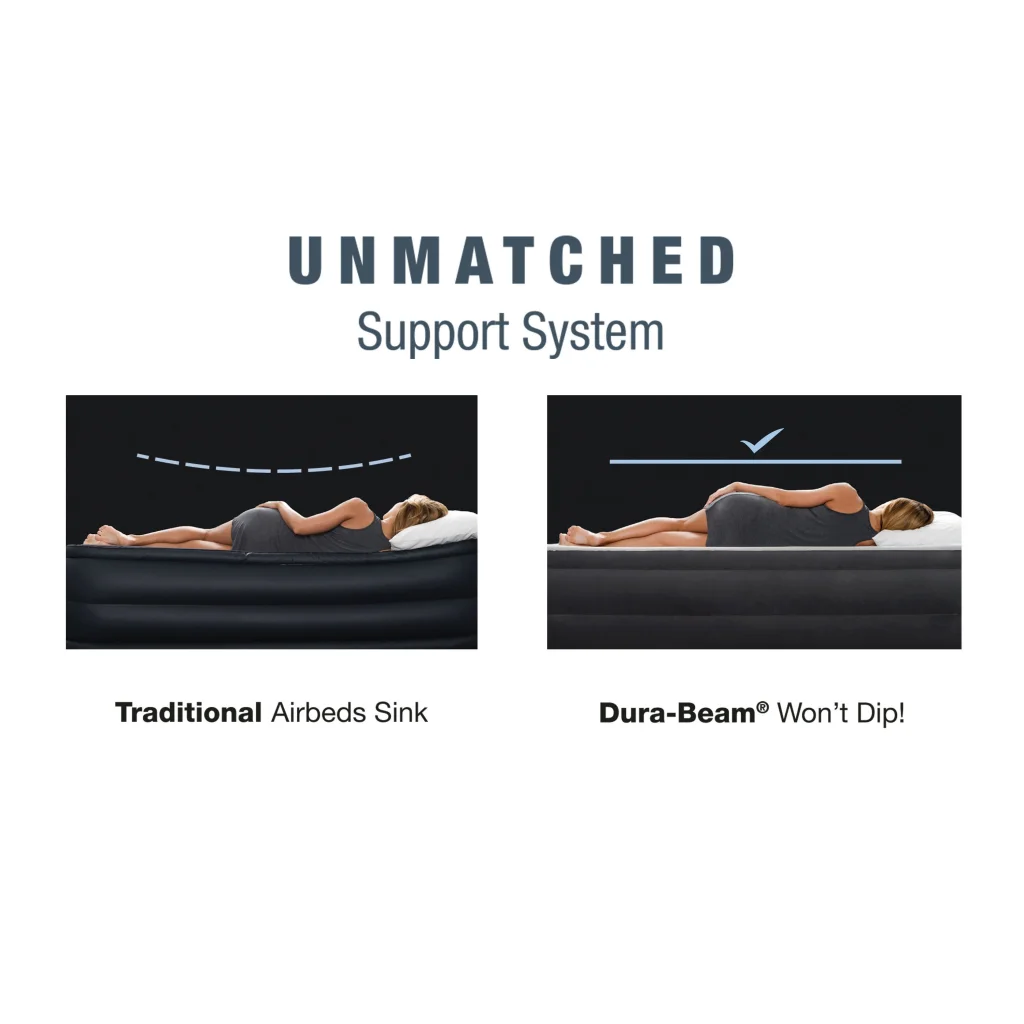 Intex Queen Ultra Plush Airbed 152cm x 203xm x 46cm 64428