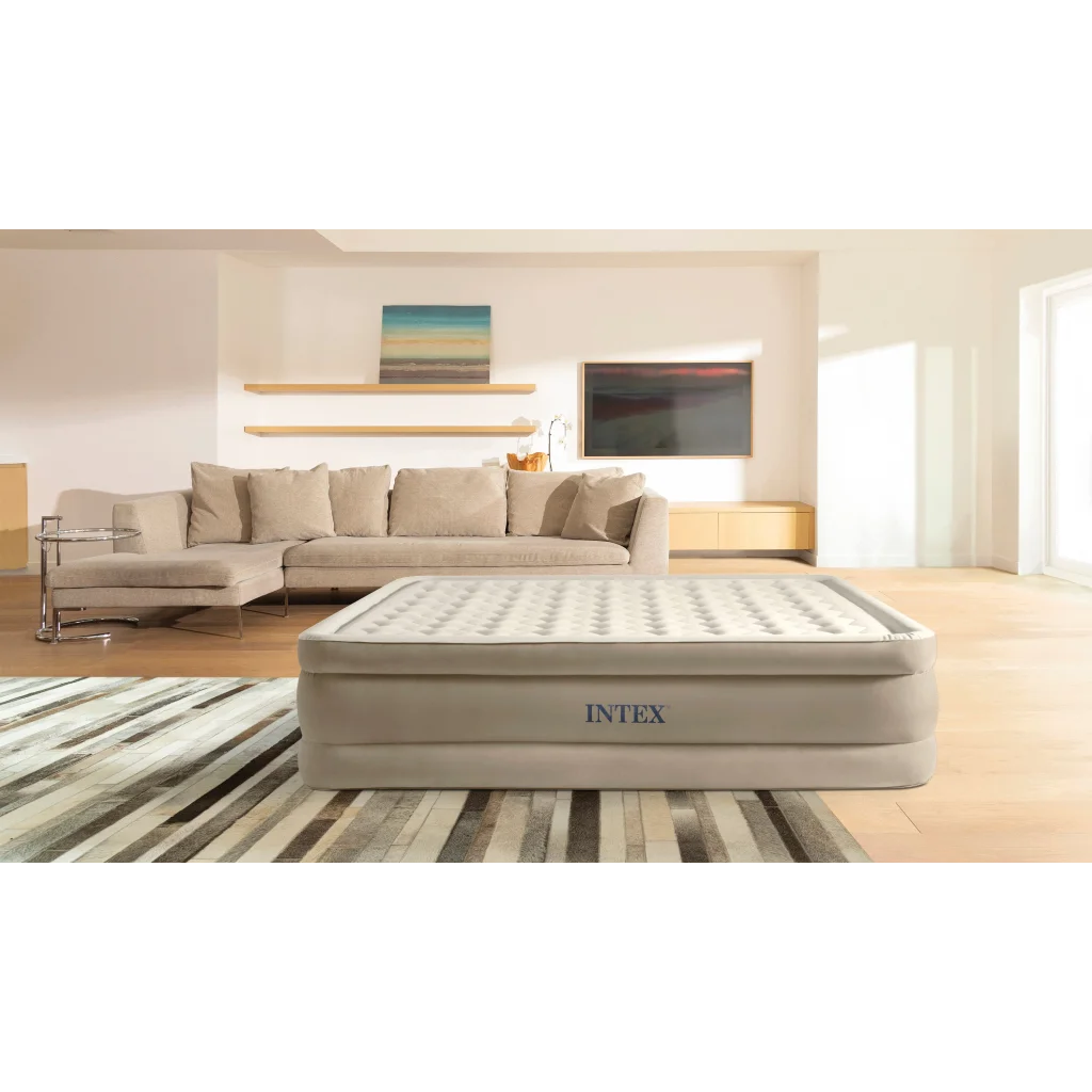 Intex Queen Ultra Plush Airbed 152cm x 203xm x 46cm 64428