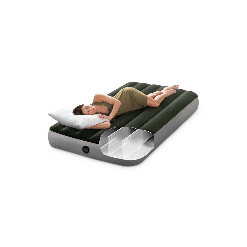 Intex Single (Twin) Classic Airbed With Built in Pump 64761