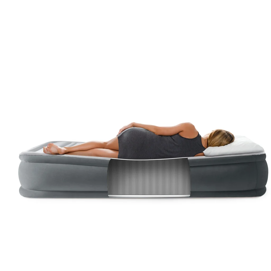 Intex Single (Twin) Deluxe Airbed 33cm 67766 - Outdoor