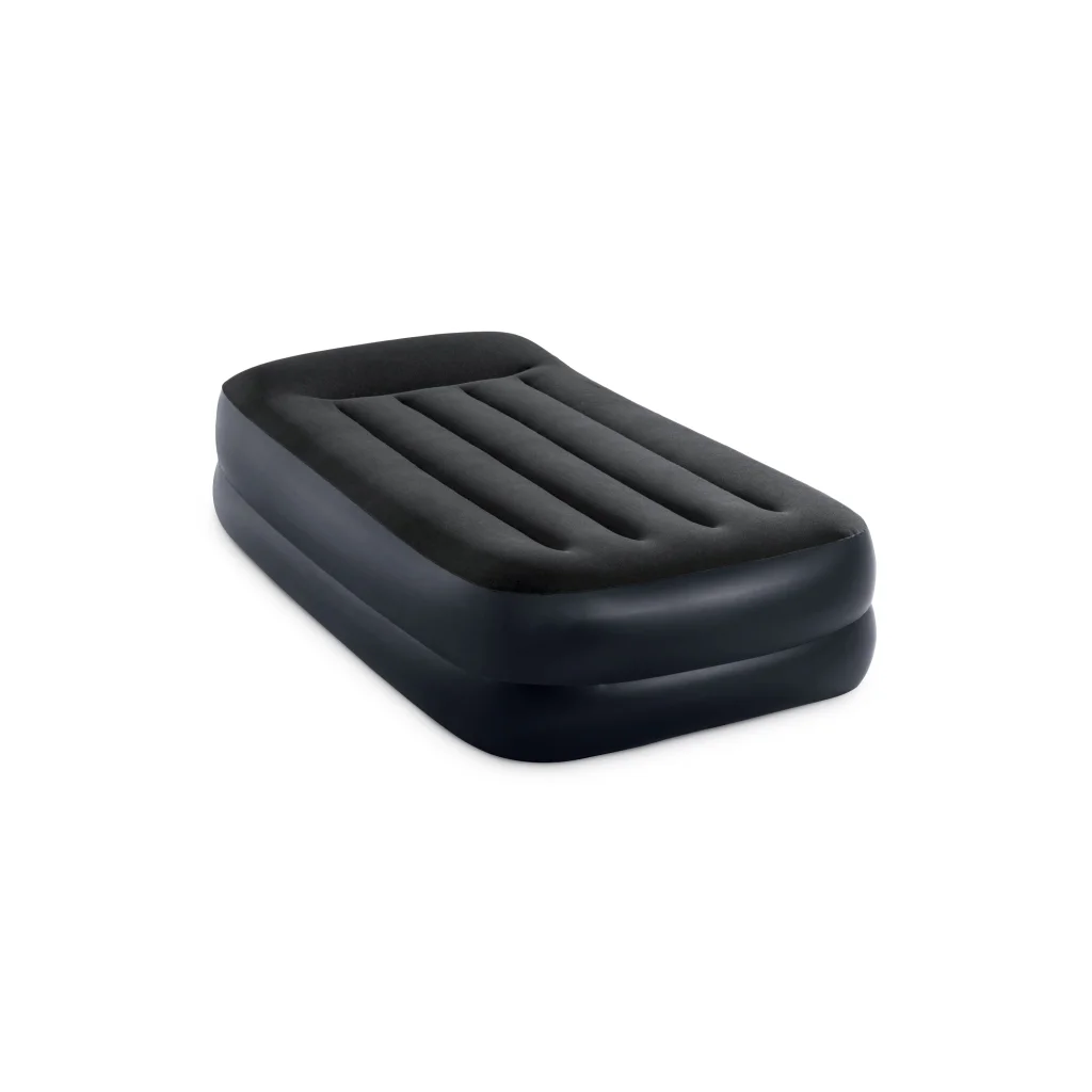 Intex Single (Twin) Pillow Rest Airbed 240v Pump 42cm 64122