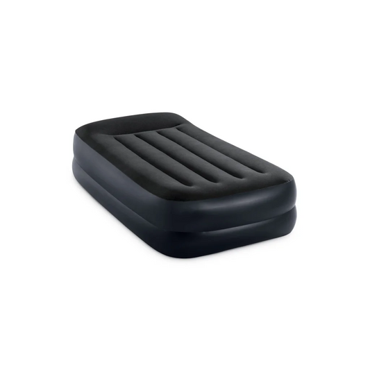 Intex Single (Twin) Pillow Rest Airbed 240v Pump 42cm 64122