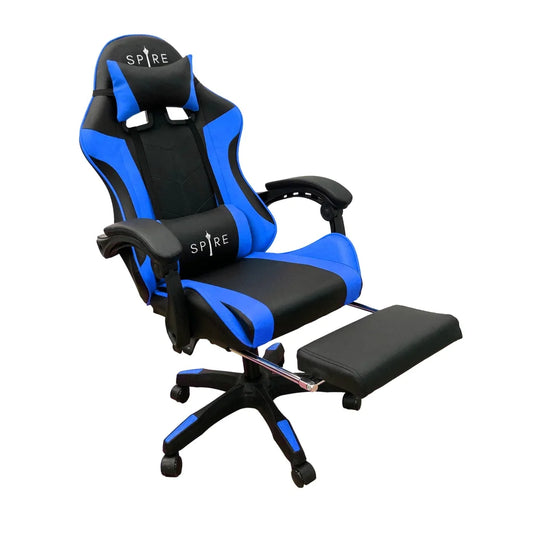 Intex Spire Zinc Blue And Black Adjustable Gaming/office