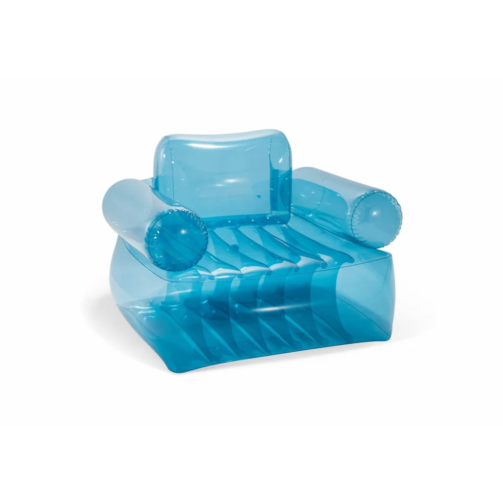 Intex Transparent Blue Inflatable Armchair 66503