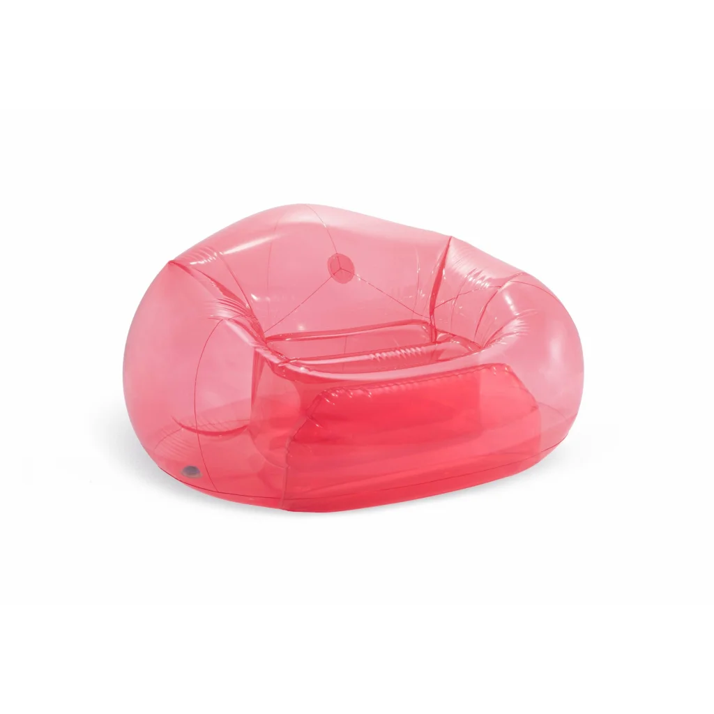 Intex Transparent Pink Beanless Bag 66501 - Furniture > Bar