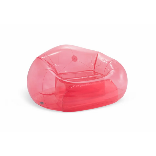 Intex Transparent Pink Beanless Bag 66501 - Furniture > Bar