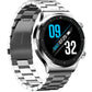 Ip67 1.28 Inch Touch Smart Watch Black - Silver - Fashion >