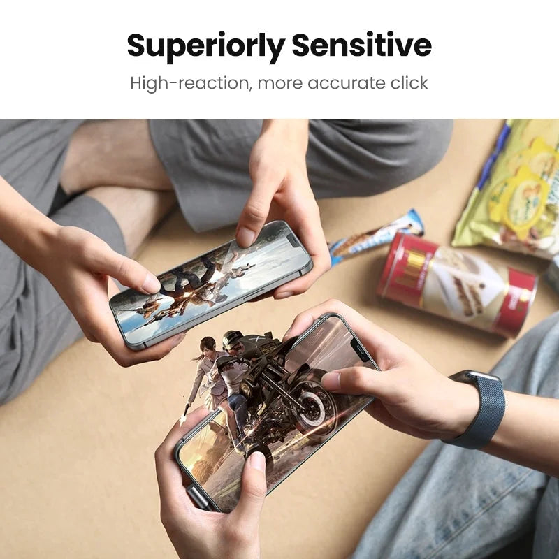 iPhone 12 Screen Protector 2.5D Full Cover HD Tempered