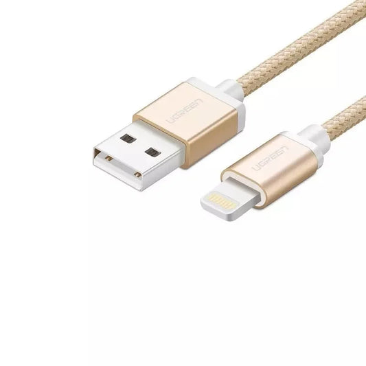 iPhone 8-Pin to USB 2.0 Sync & Charging Cable 1M - Gold