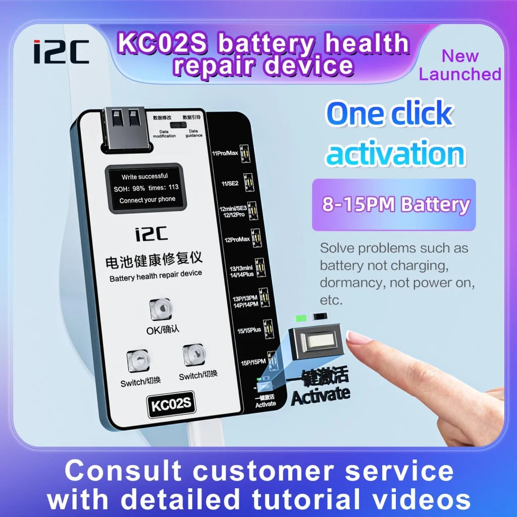 Iphone Battery Recovery Device For 11 / 15 Series - I2C Kc02S-1915198119096750086